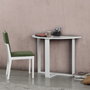 Hanah Home Mesa de Estudio Shiny White